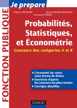Économétrie, Statistiques et Probabilités — Concours A & B (2011) — couverture